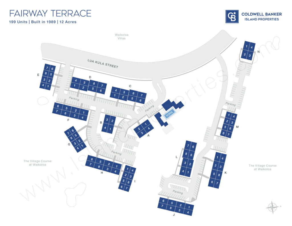 Fairway Terrace Map